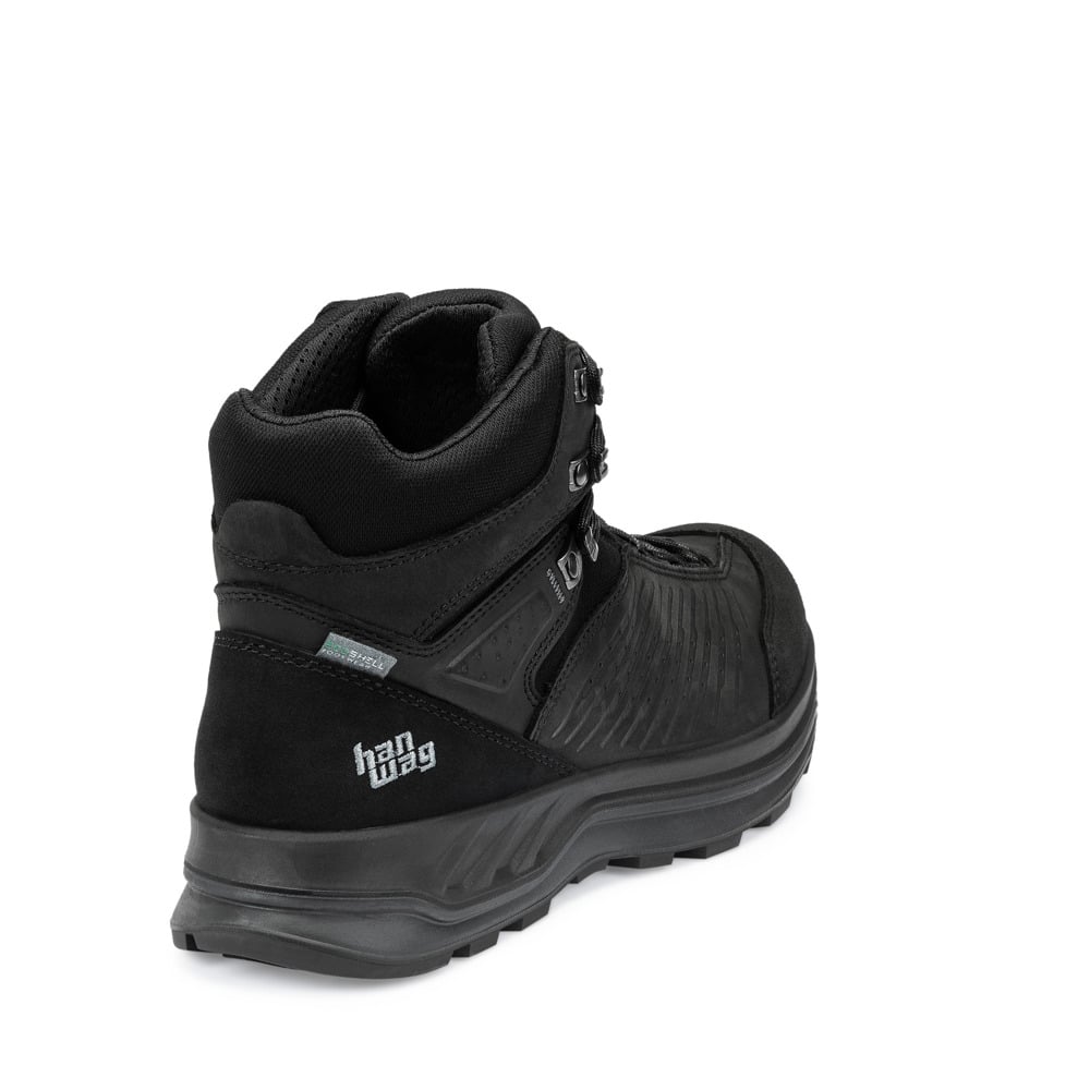 Hanwag Bluestrait Mid ES - Black / Asphalt