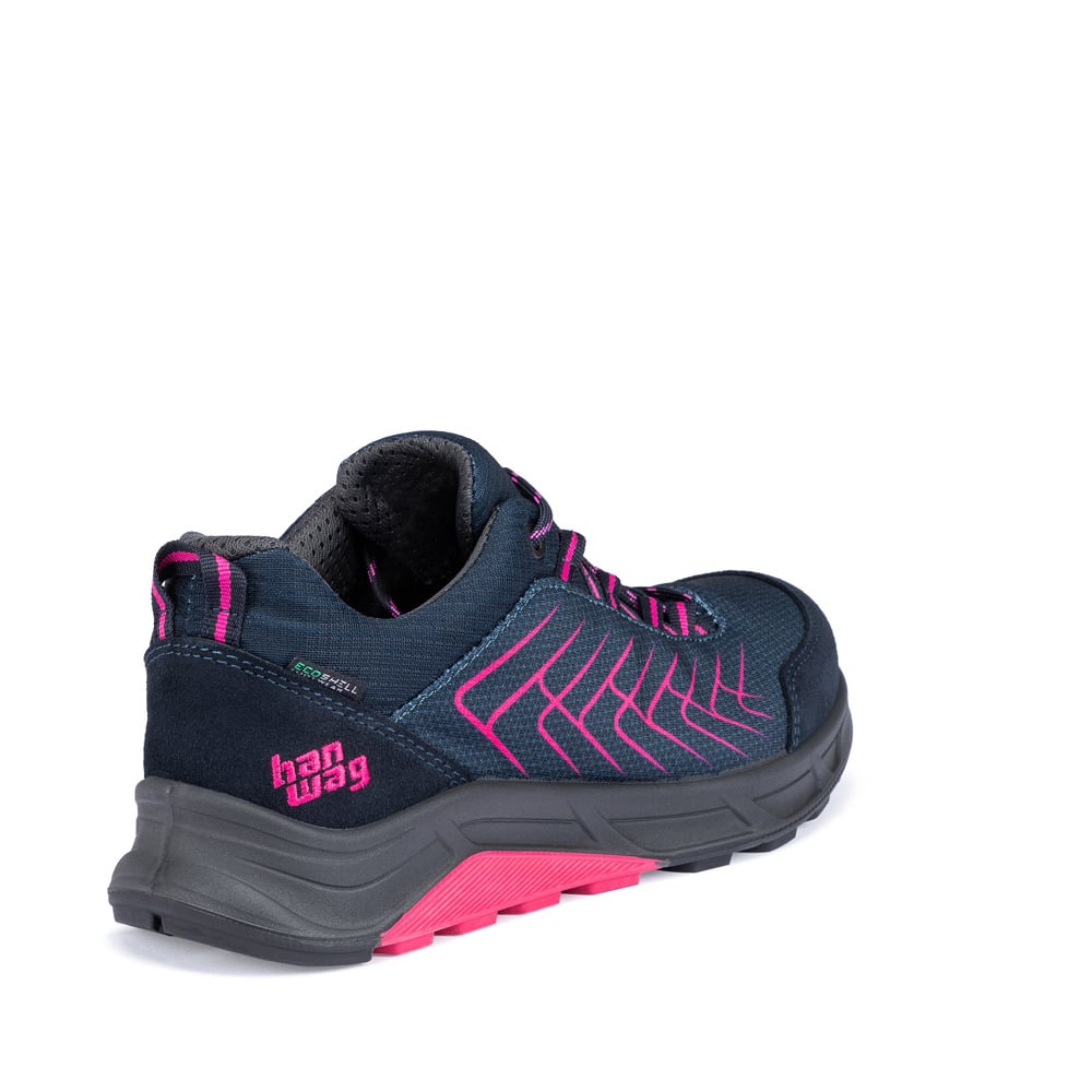 Hanwag Coastridge Low Lady ES - Navy / Pink