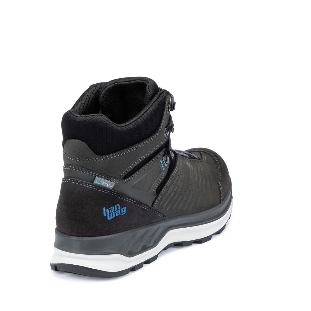 Hanwag Bluestrait Mid ES - Asphalt / Seablue