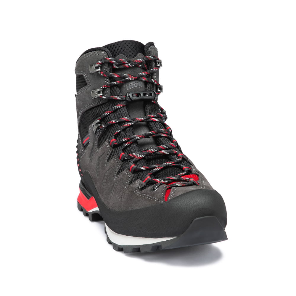 Hanwag Makra Pro GTX - Asphalt / Red