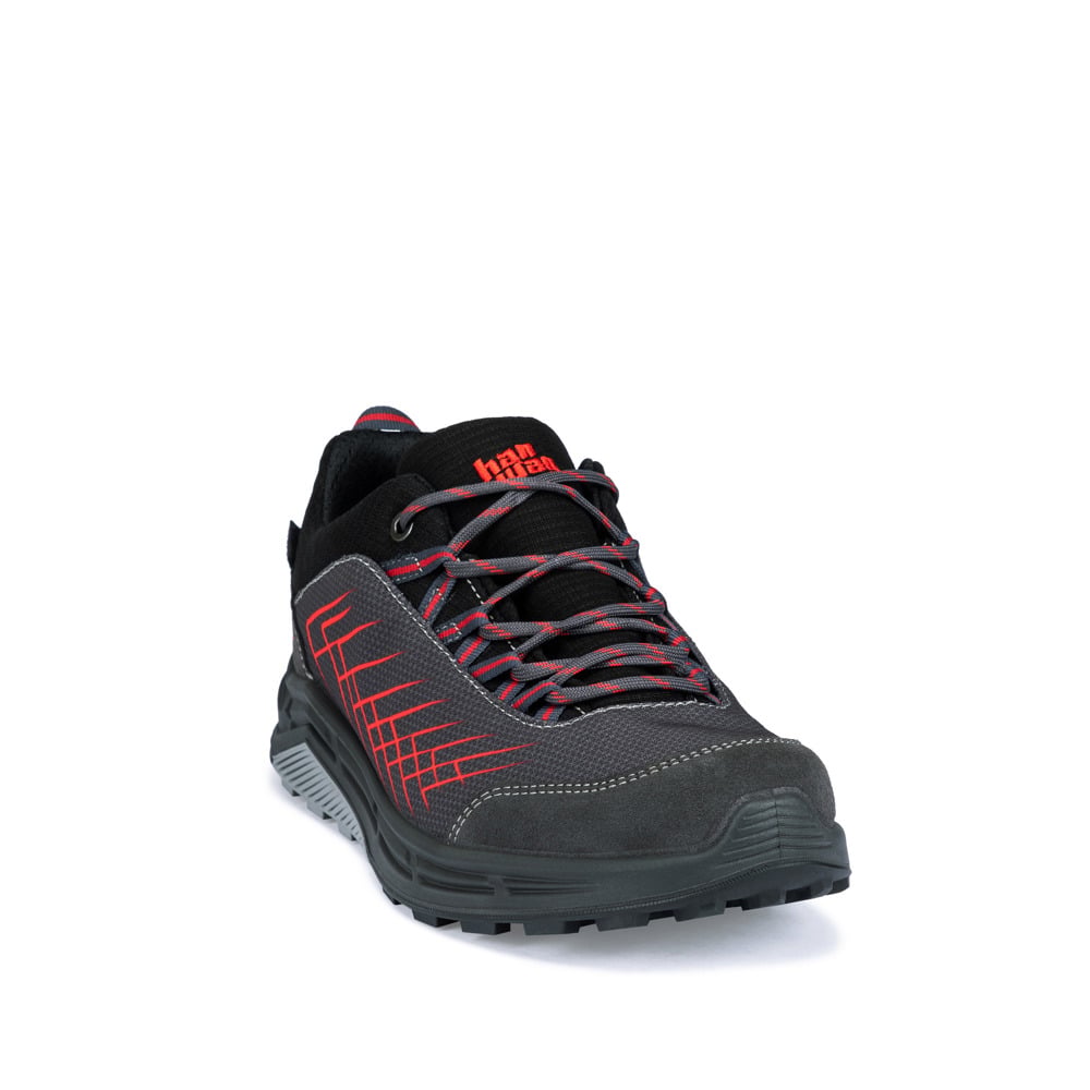 Hanwag Coastridge Low ES - Asphalt / Red